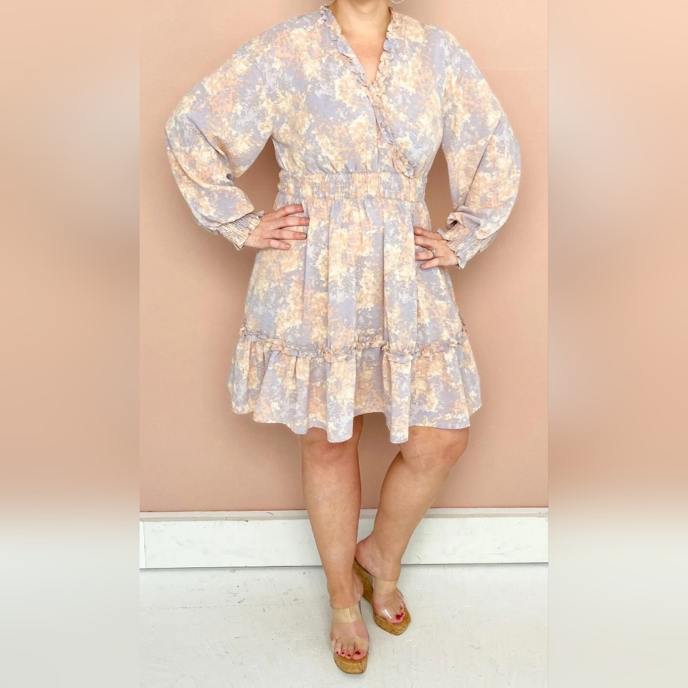 Lavender & Taupe Dress
